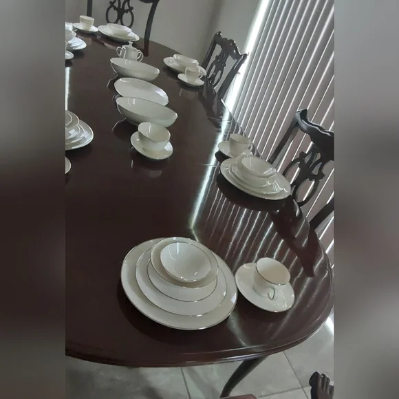 Noritake Ivory China Ambrosia 7567 Complete Table of 48 Pieces ( 72 Hours Sales) - Picture 3 of 4